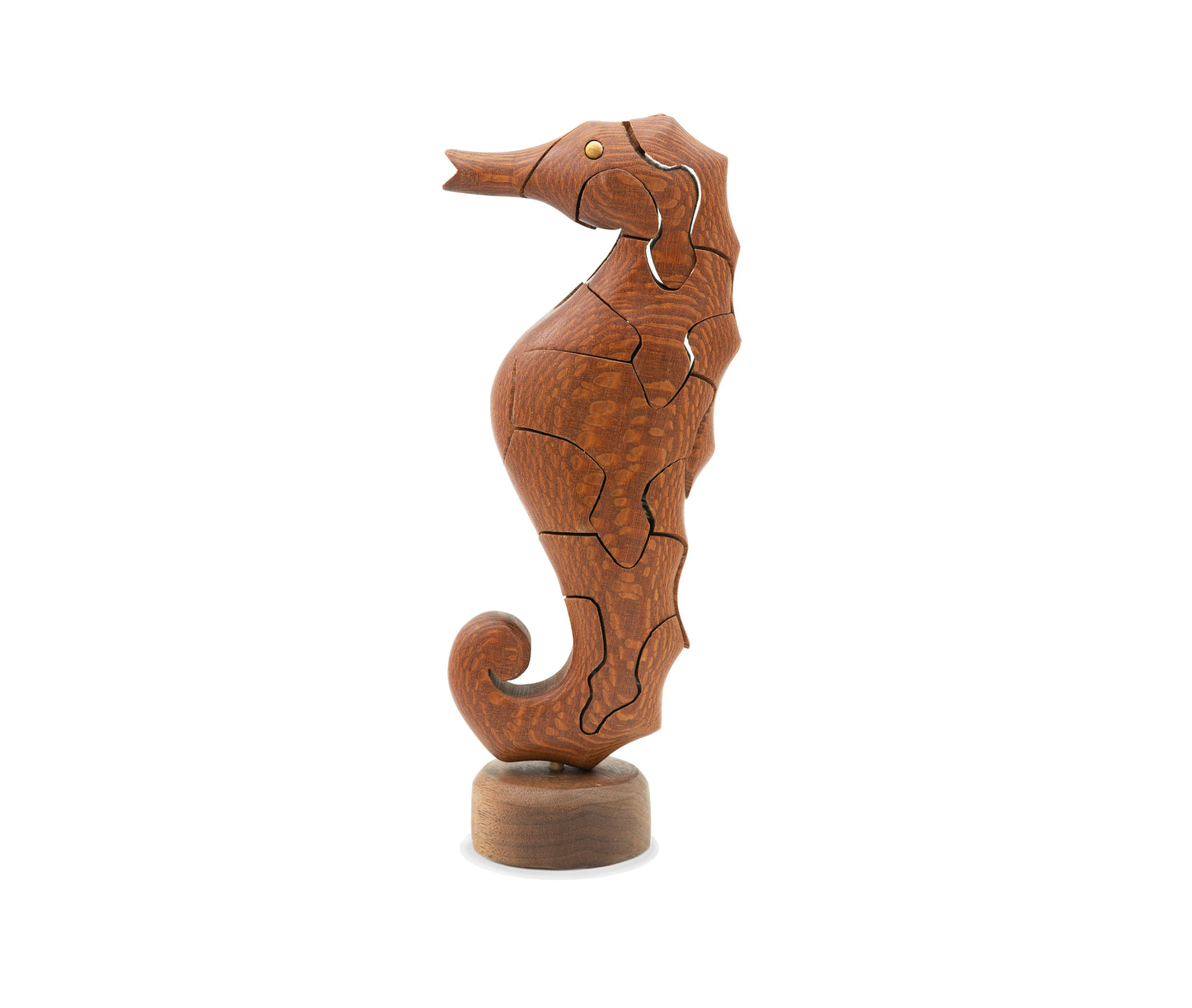 Leopardwood Seahorse Puzzle