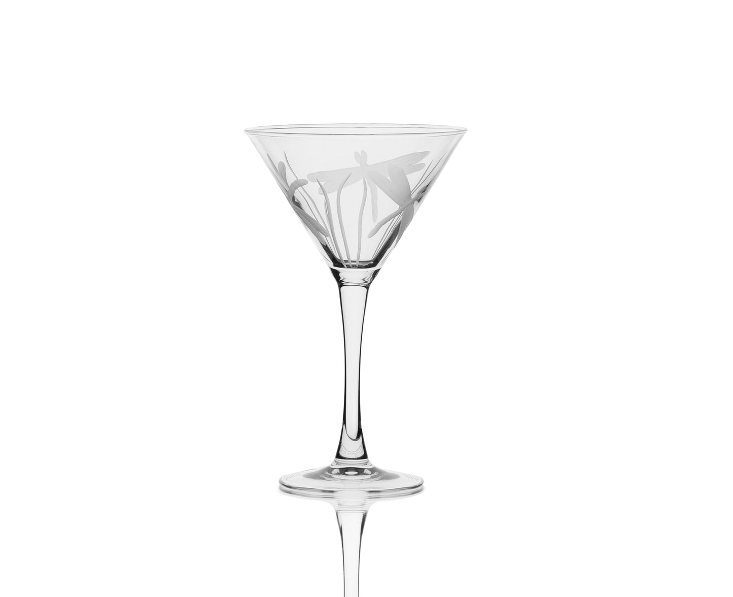 Dragonfly Martini Glass