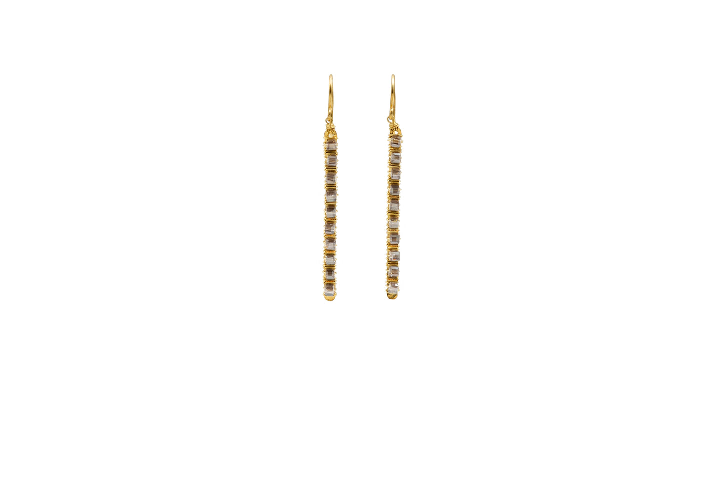 Dana Kellin Crystal Stick Earrings