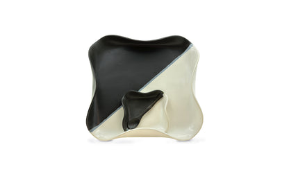 Porcelain Swirl Square Dip Set