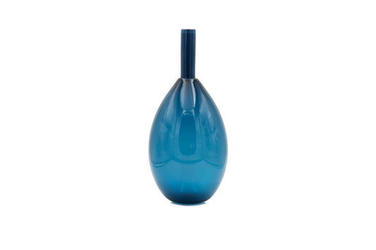 Handblown Teardrop Tube Top Vessel