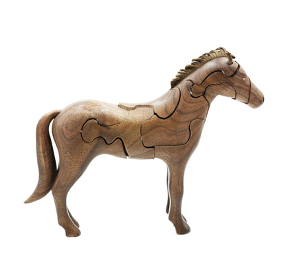 Walnut Horse Puzzle