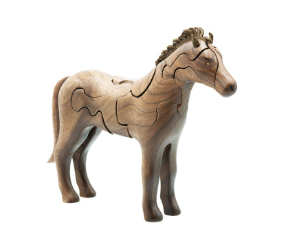 Walnut Horse Puzzle