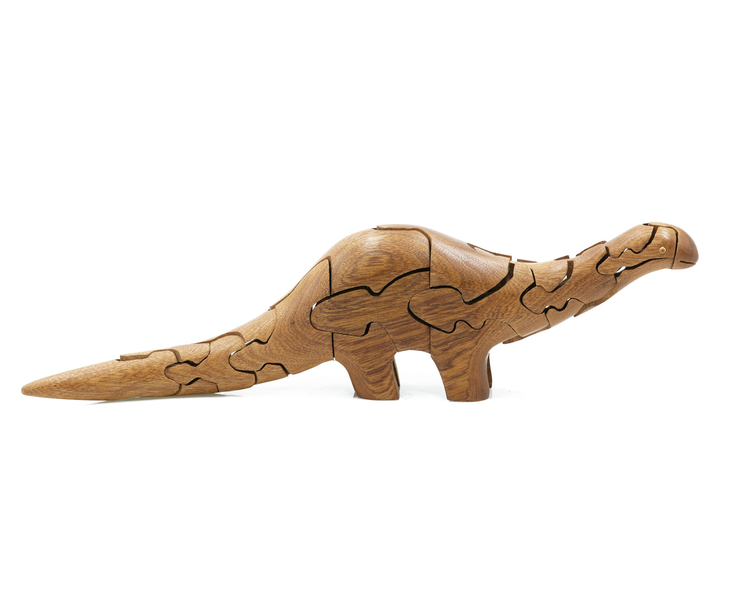 Walnut Brontosaurus Puzzle