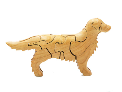 Maple Golden Retriever Puzzle