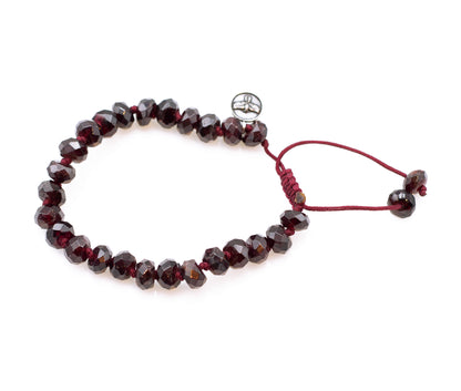 Joseph Brooks Red Garnet Bracelet