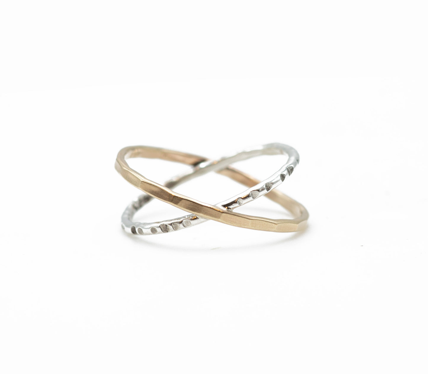 J&I  Crisscross Ring