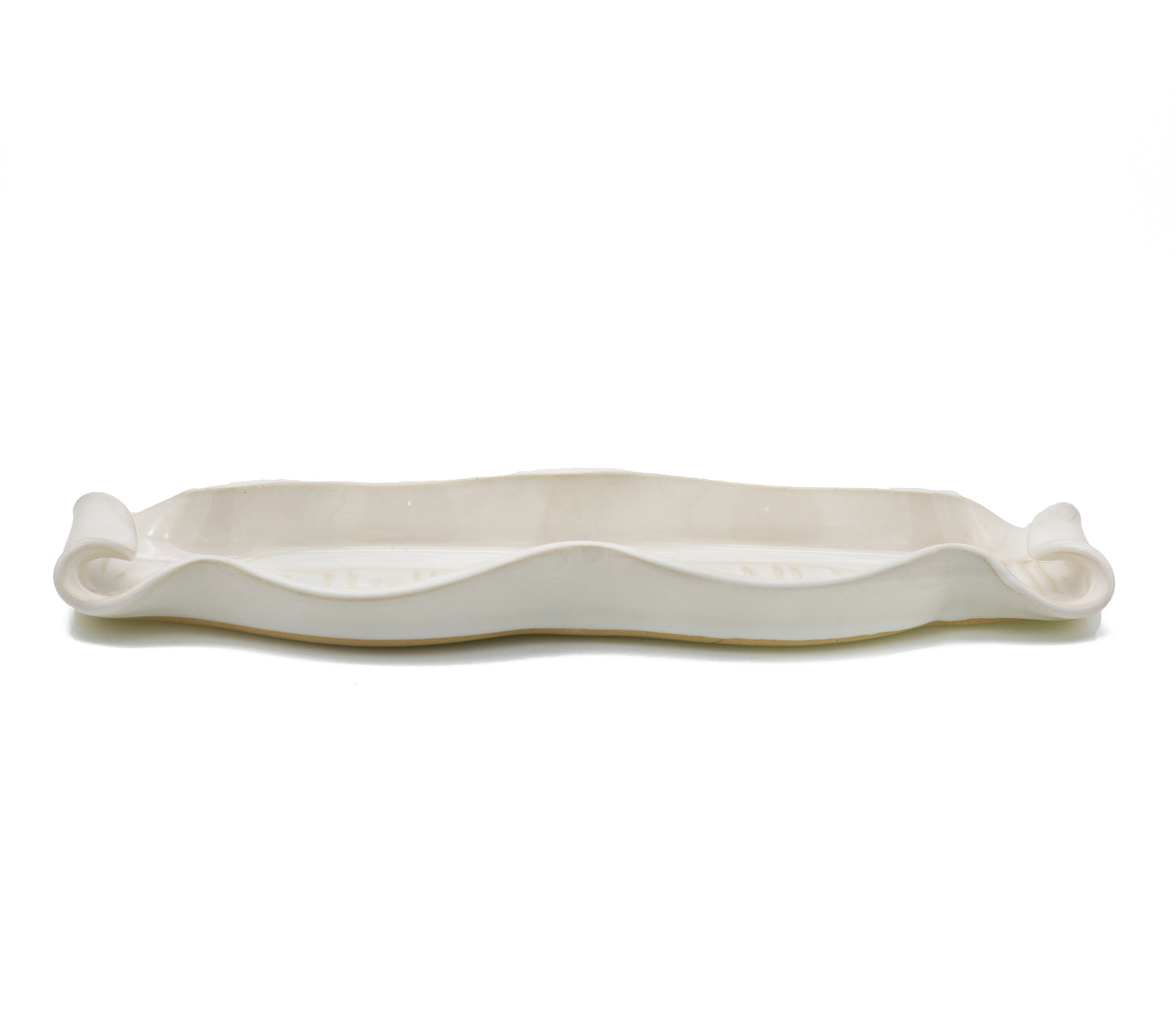 Porcelain Swirl Baguette Tray