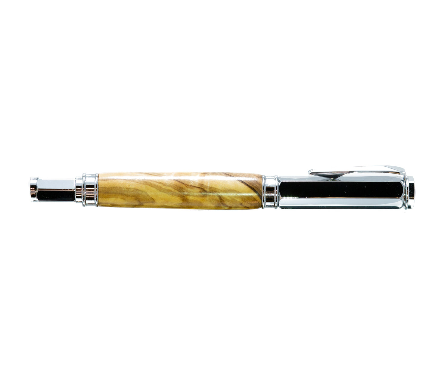 Pen-Ambrosia Burl Magnetic Cap Rolling Writer