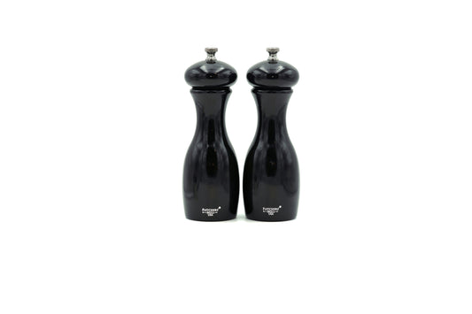 Fletchers Mill Black Marsala Salt & Pepper Mill Set