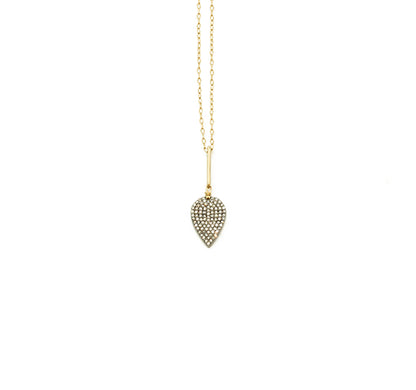 Dana Kellin Fine Inverted Teardrop Necklace